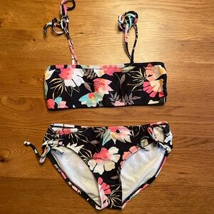 Multi Colored Okami Swim suit. 2 Piece Girls Size 12